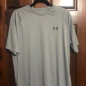 Grey Under-armour dryfit shirt Large